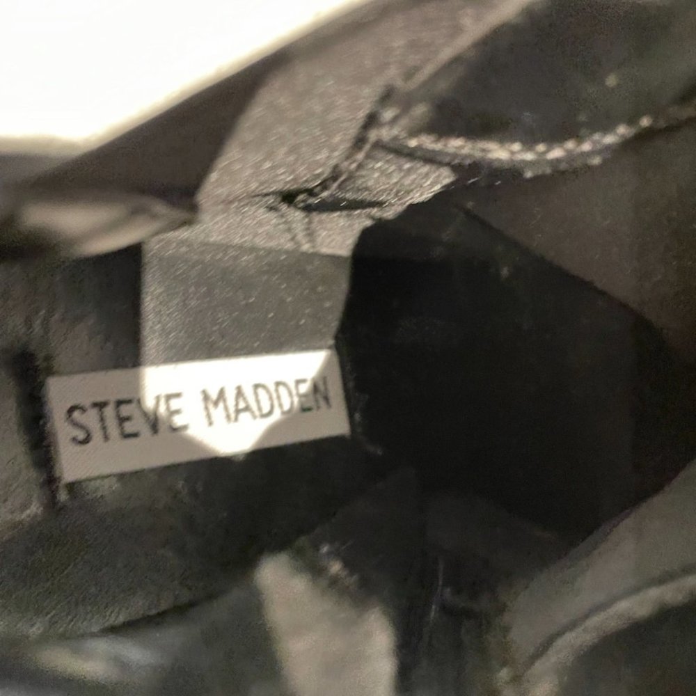 Steve Madden Suede Booties - Picture 5 of 8